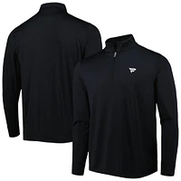 Haut demi-zippé classique Ecotec de Fanatics Corporate pour homme noir