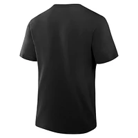 Men's Fanatics Corporate Black Legacy Cotton T-Shirt