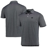 Men's Gray Fanatics Corporate The Butter Stripe Tri-Blend Polo