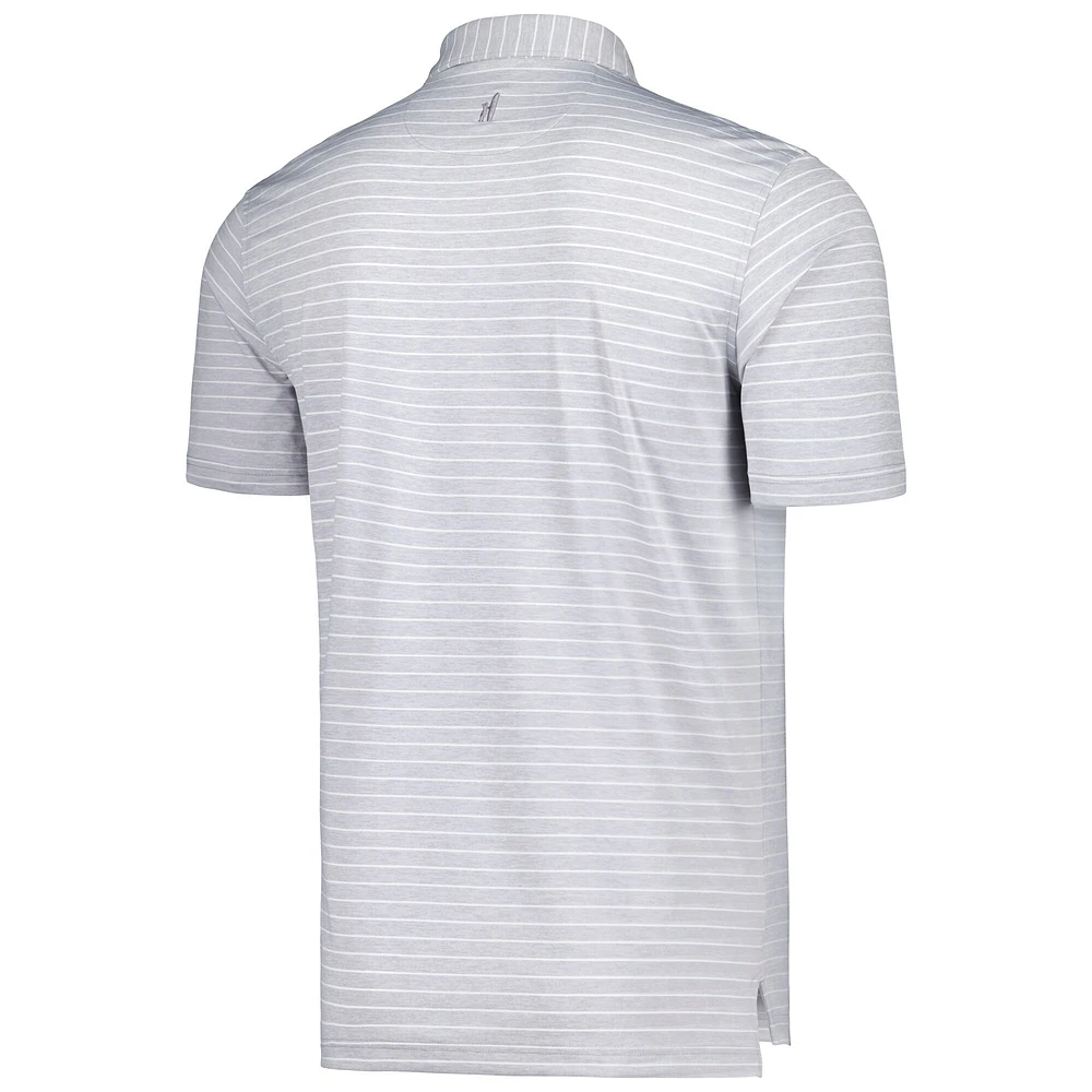 Polo Johnnie-O gris Fanatics Corporate Newton pour homme