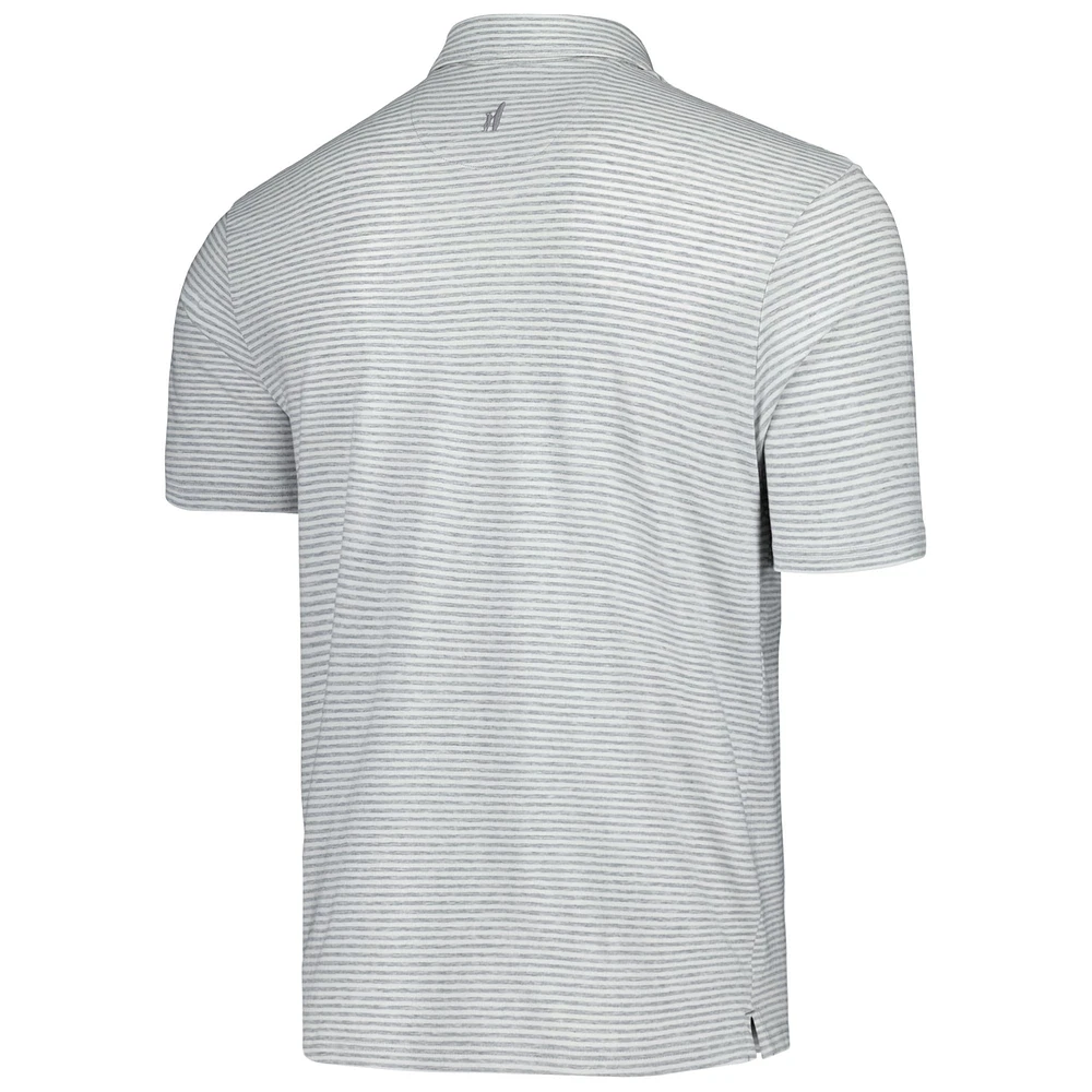 Men's johnnie-O Heather Gray Fanatics Corporate Nelly Polo