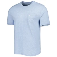 Men's johnnie-O Heather Light Blue Fanatics Corporate Tyler T-Shirt