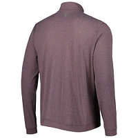 Men's johnnie-O Maroon Fanatics Corporate Flex Quarter-Zip Top