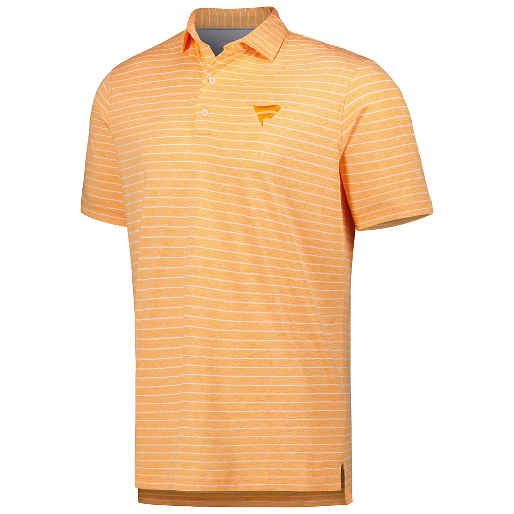 Polo Johnnie-O Orange Fanatics Corporate Newton pour homme