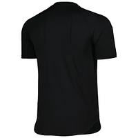 Men's LEGENDS Black Fanatics Corporate Enzo Tri-Blend Raglan T-Shirt