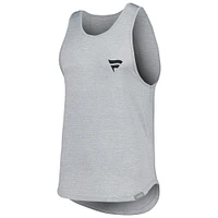 Men's LEGENDS Gray Fanatics Corporate Enzo Tri-Blend Tank Top
