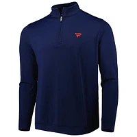 Men's Navy Fanatics Corporate Classic Ecotec Half-Zip Top