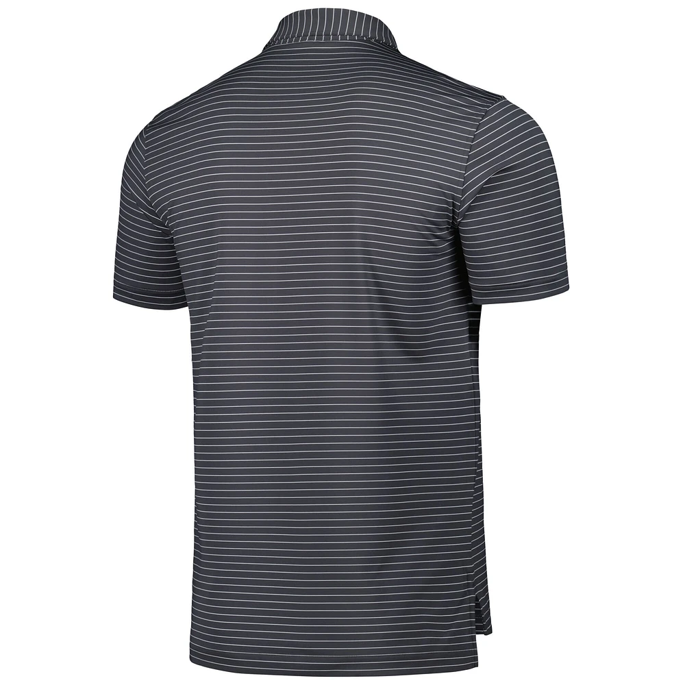 Men's Peter Millar Charcoal Fanatics Corporate Crafty Jersey Polo
