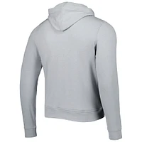 Men's Peter Millar Gray Fanatics Corporate Full-Zip Hoodie