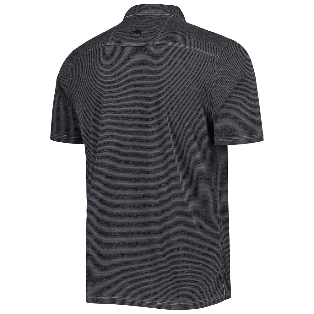 Men's Tommy Bahama Black Fanatics Corporate Paradiso Cove Polo