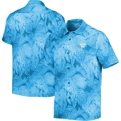 Chemise boutonnée pour homme Tommy Bahama Fanatics Corporate Coast Luminescent Fronds Camp
