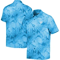 Men's Tommy Bahama Blue Fanatics Corporate Coast Luminescent Fronds Camp Button-Up Shirt