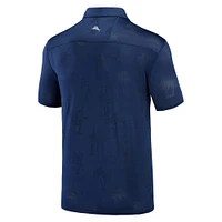 Men's Tommy Bahama Blue Fanatics Corporate Sport Palm Coast Palmera IslandZone Polo