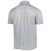 Polo Tommy Bahama gris Fanatics Corporate IslandZone Pineapple Palm Coast pour homme