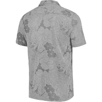 Men's Tommy Bahama Gray Fanatics Corporate Miramar Blooms Polo