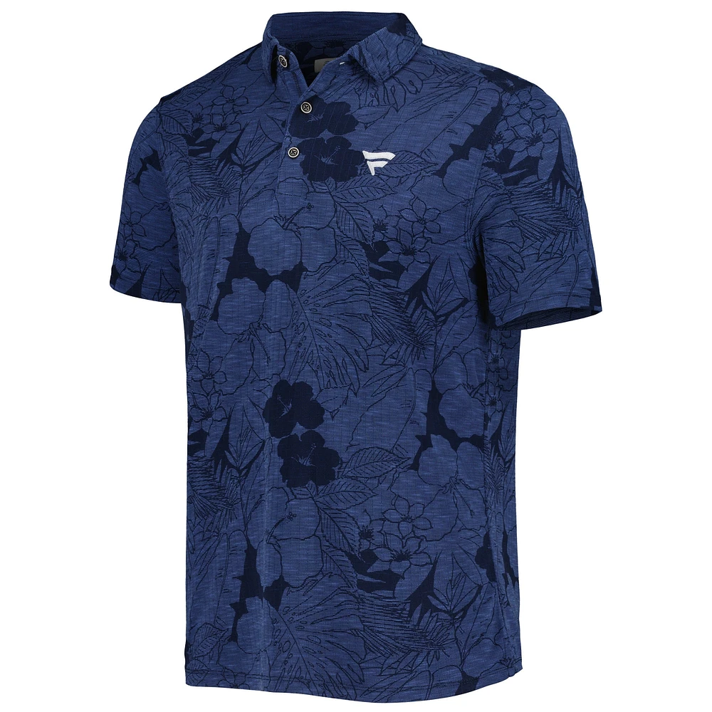 Men's Tommy Bahama Navy Fanatics Corporate Miramar Blooms Polo