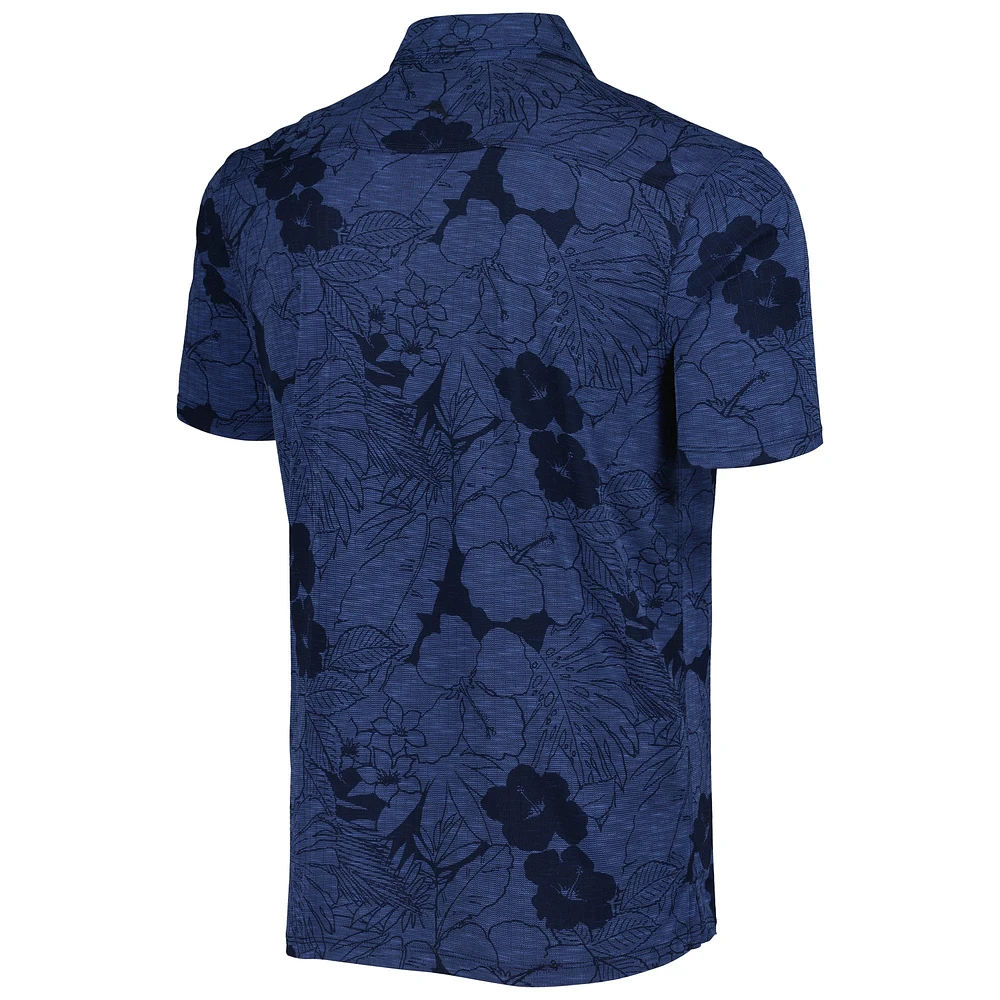 Men's Tommy Bahama Navy Fanatics Corporate Miramar Blooms Polo