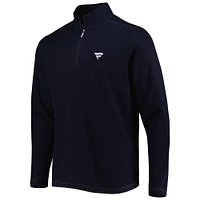 Men's Tommy Bahama Navy Fanatics Corporate Sport Emfielder 2.0 IslandZone Half-Zip Jacket