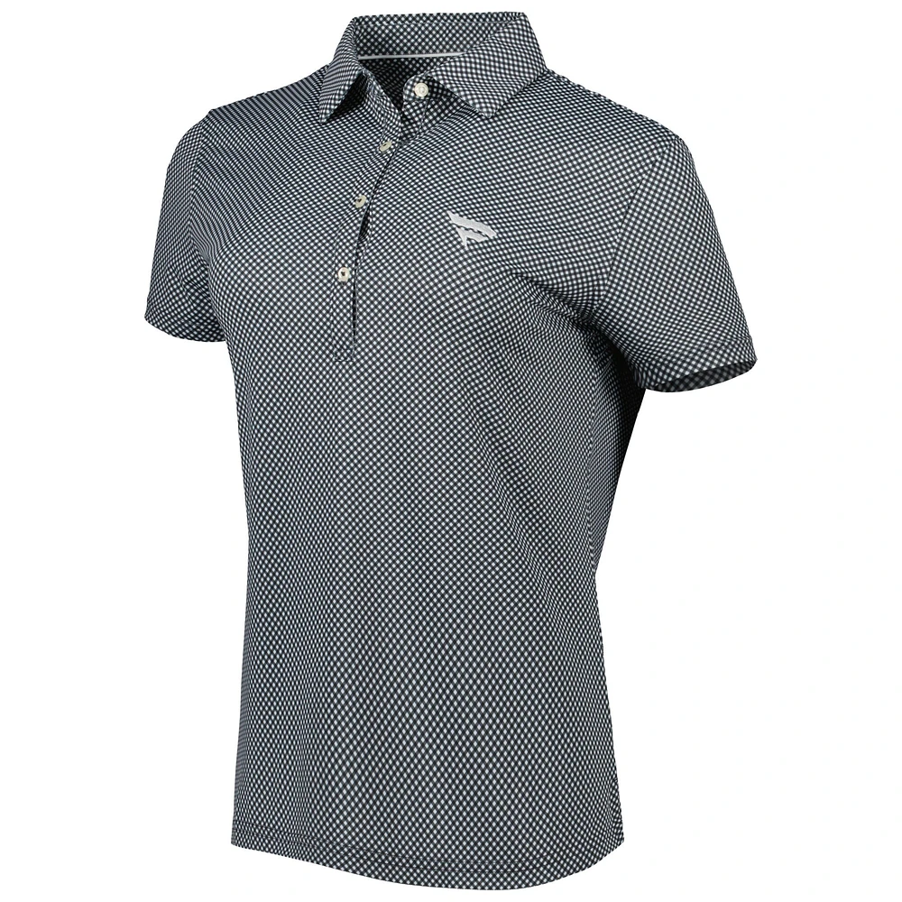 Women's Black Fanatics Corporate Vineyard Ecotec Polo