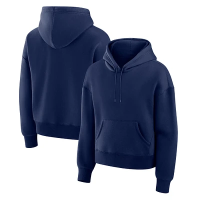 Sweat à capuche en polaire bleu marine Legacy pour femme Fanatics Corporate