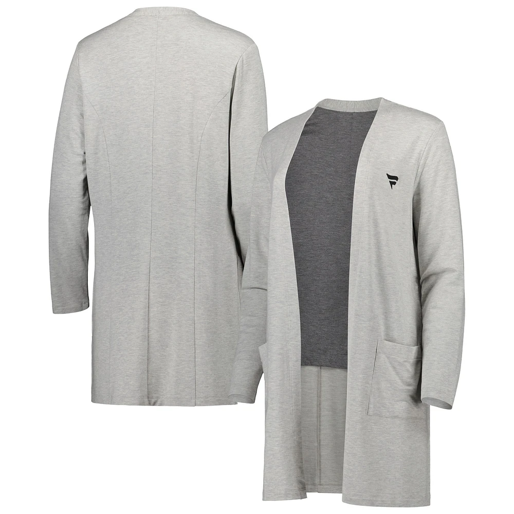 Women's Gray Fanatics Corporate The Beachwood Cashtec Cardigan