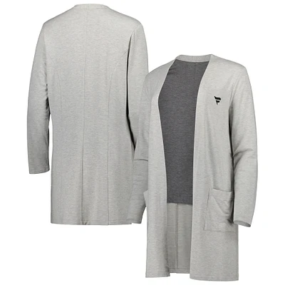 Women's Gray Fanatics Corporate The Beachwood Cashtec Cardigan