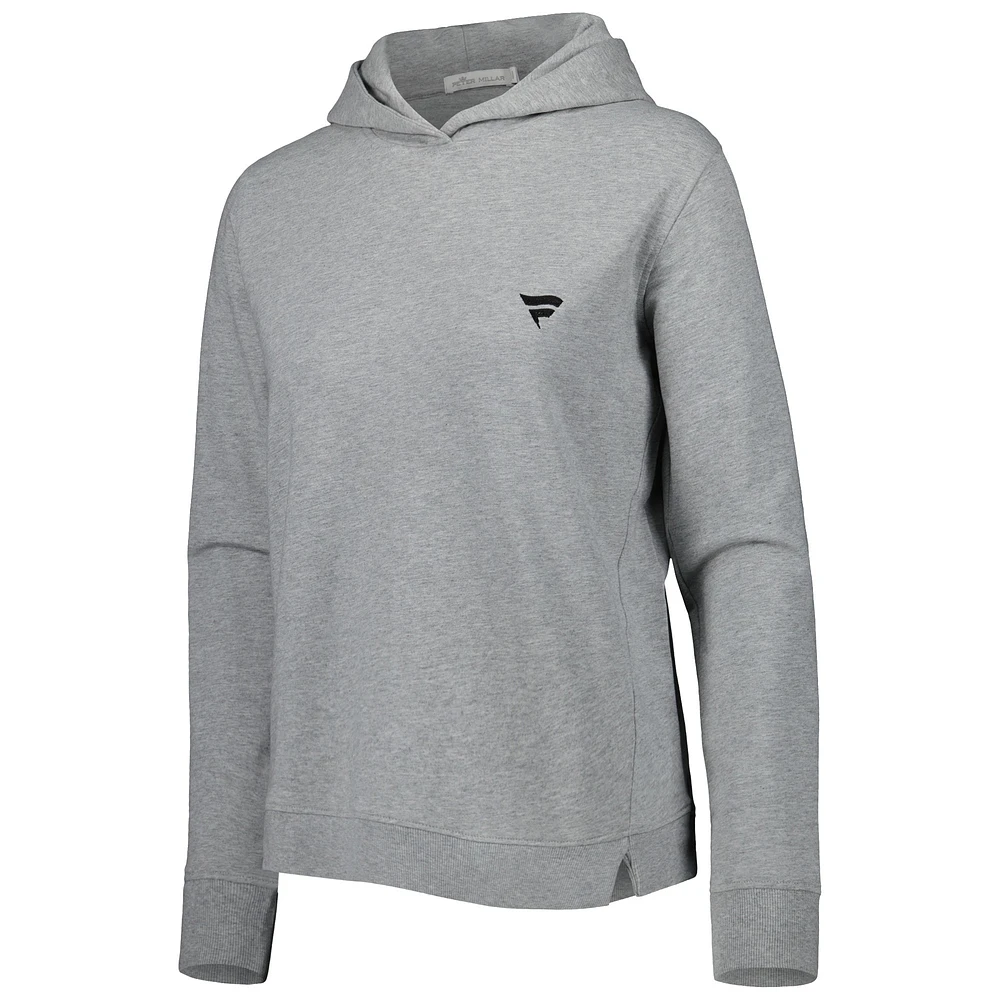 Sweat à capuche gris Fanatics Corporate Lava Wash Tri-Blend pour femme Peter Millar