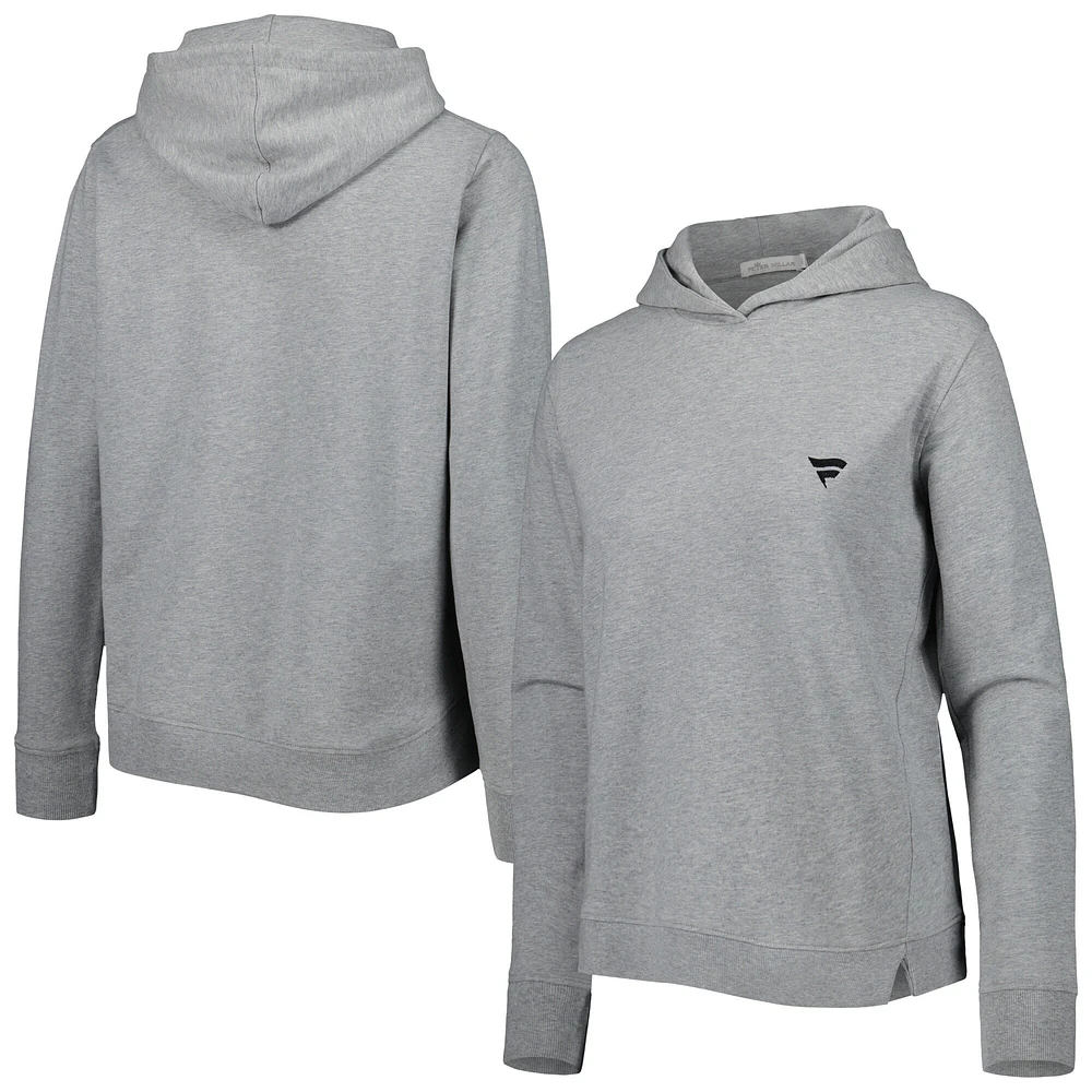 Sweat à capuche gris Fanatics Corporate Lava Wash Tri-Blend pour femme Peter Millar