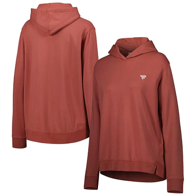 Sweat à capuche Peter Millar Red Fanatics Corporate Lava Wash Tri-Blend pour femme