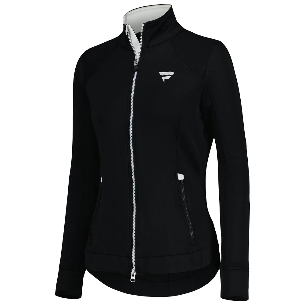 Women's Zero Restriction Black Fanatics Corporate Mikaela Full-Zip Jacket