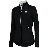 Women's Zero Restriction Black Fanatics Corporate Mikaela Full-Zip Jacket