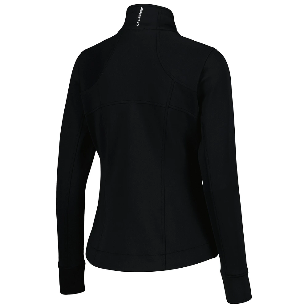 Women's Zero Restriction Black Fanatics Corporate Mikaela Full-Zip Jacket