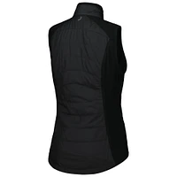 Women's Zero Restriction Black Fanatics Corporate Tess Dual Full-Zip Vest