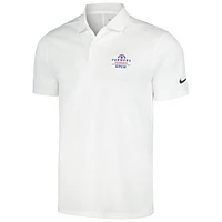 Men's Nike White Farmers Insurance Open Victory Performance Polo