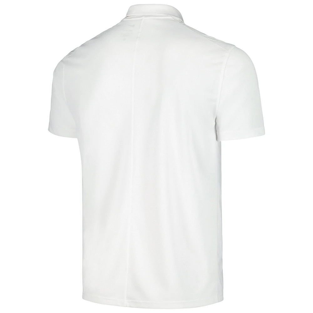 Men's Nike White Farmers Insurance Open Victory Performance Polo