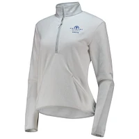Women's Nike White Farmers Insurance Open Victory Half-Zip Top