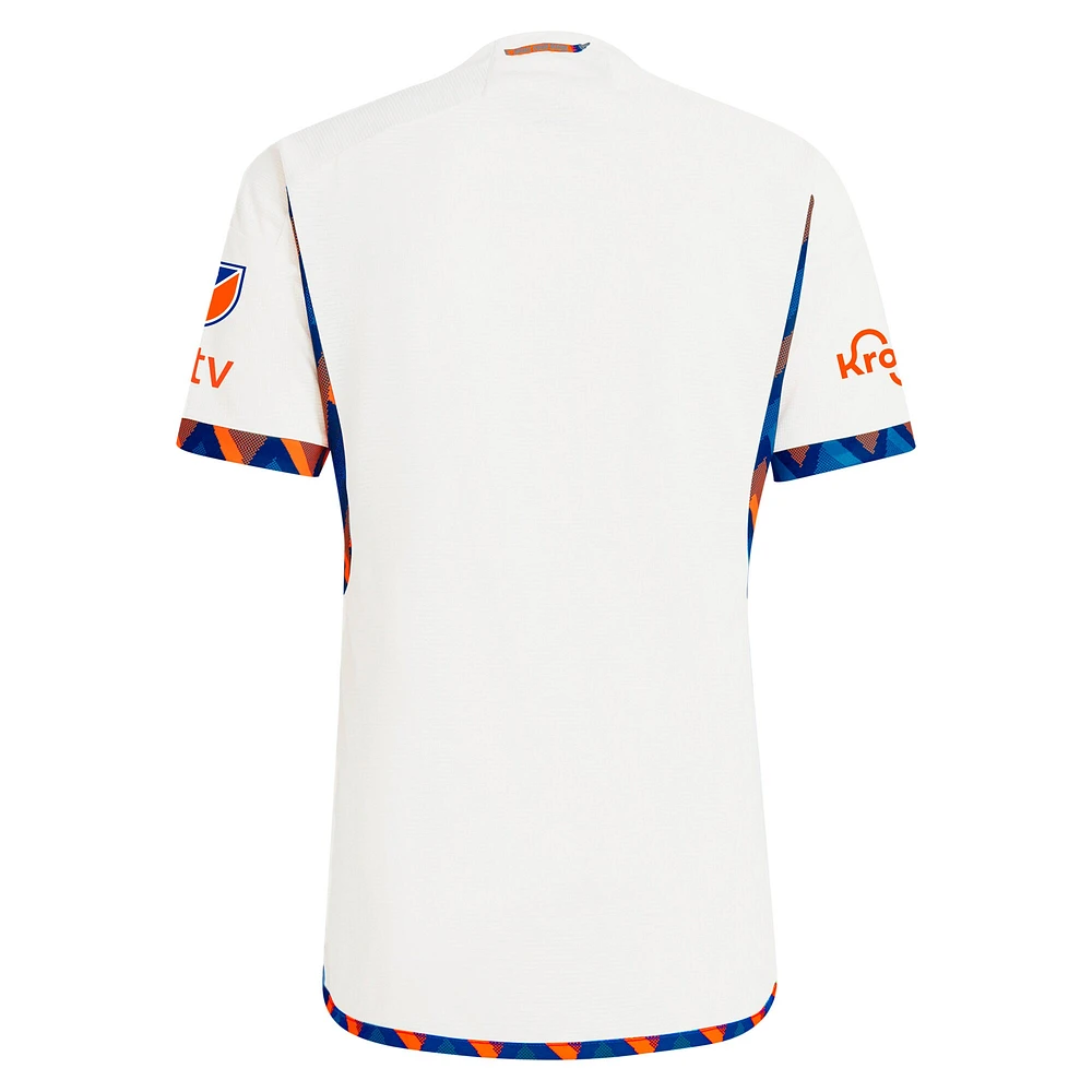Men's adidas  White FC Cincinnati 2024 The Canvas Kit Authentic Jersey