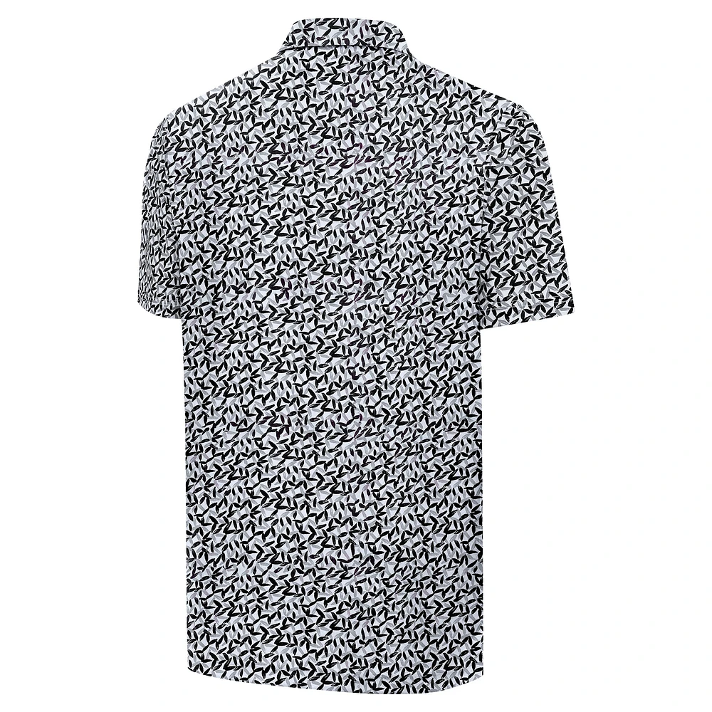 Men's Antigua Gray/Black FC Cincinnati Seasons Polo