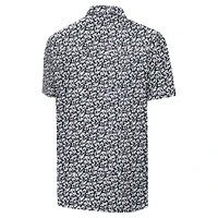 Men's Antigua Gray/Black FC Cincinnati Seasons Polo