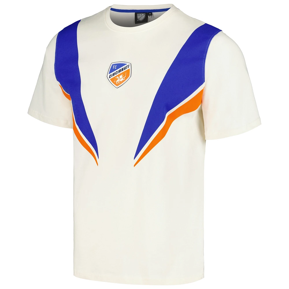 Men's Cream FC Cincinnati Sport Heavy Relaxed T-Shirt
