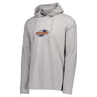 Men's Gray FC Cincinnati Heavy Hoodie Long Sleeve T-Shirt