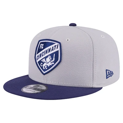 Casquette Snapback bicolore 9FIFTY FC Cincinnati Color Pack New Era pour homme Gris