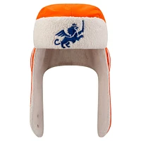 Bonnet en tricot orange FC Cincinnati Trapper de New Era pour homme