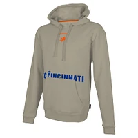 Men's Stadium Essentials Tan FC Cincinnati Status Pullover Hoodie