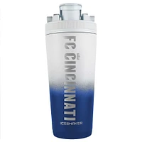 WinCraft FC Cincinnati 26oz. Ombre Stainless Steel Ice Shaker Blender Bottle