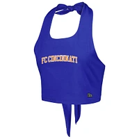 Women's Hype and Vice Blue FC Cincinnati Tailgate Halter Cropped Top