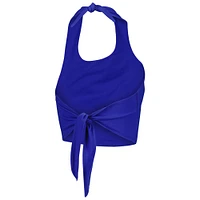 Women's Hype and Vice Blue FC Cincinnati Tailgate Halter Cropped Top