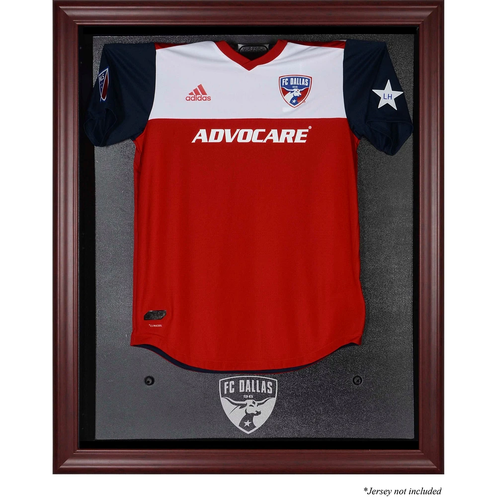 FC Dallas Framed Mahogany Team Logo Jersey Display Case