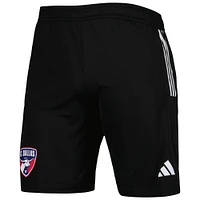 Men's adidas Black FC Dallas 2023 On-Field AEROREADY Training Shorts