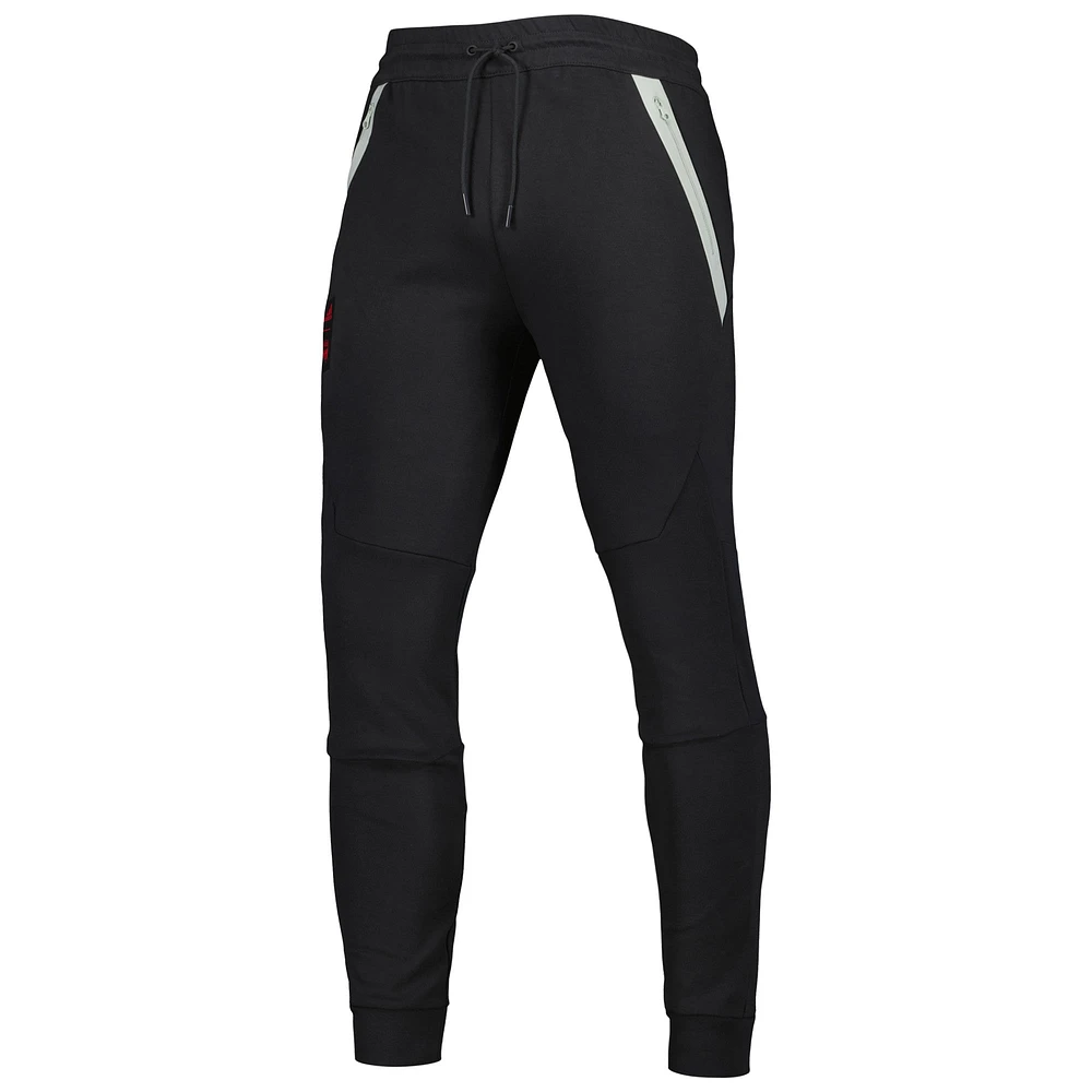 Men's adidas Black FC Dallas 2023 Player Club Travel Pants